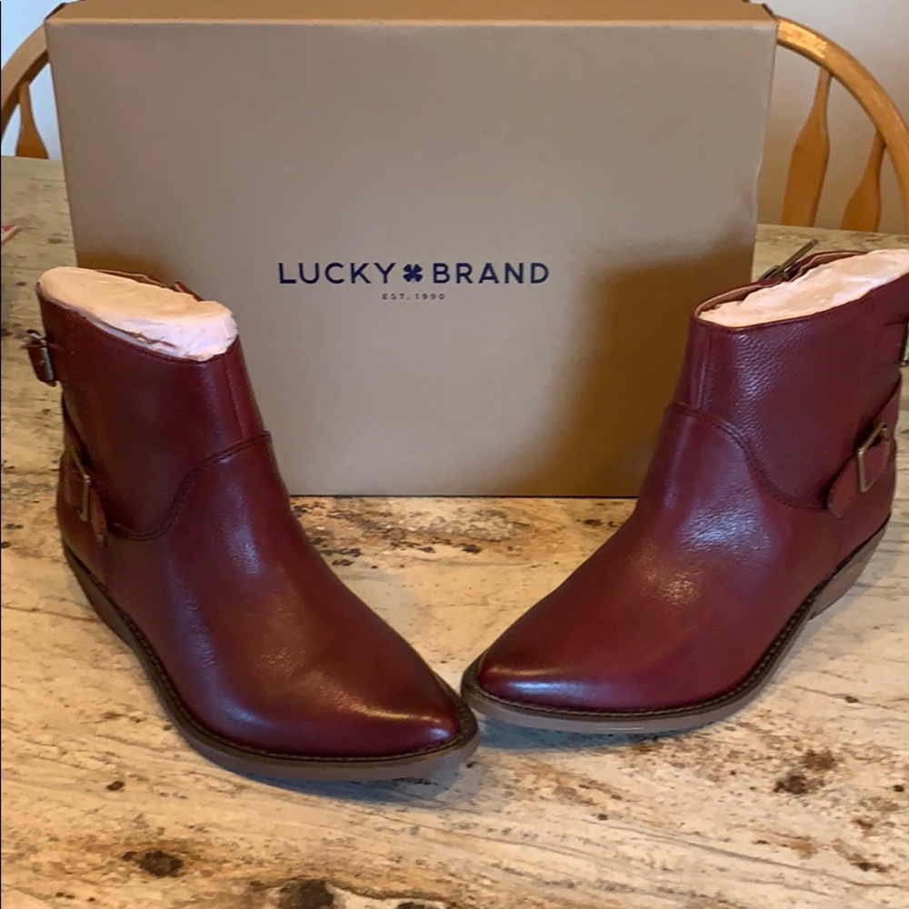 🐯Brand New Lucky Brand Motorcycle Boots